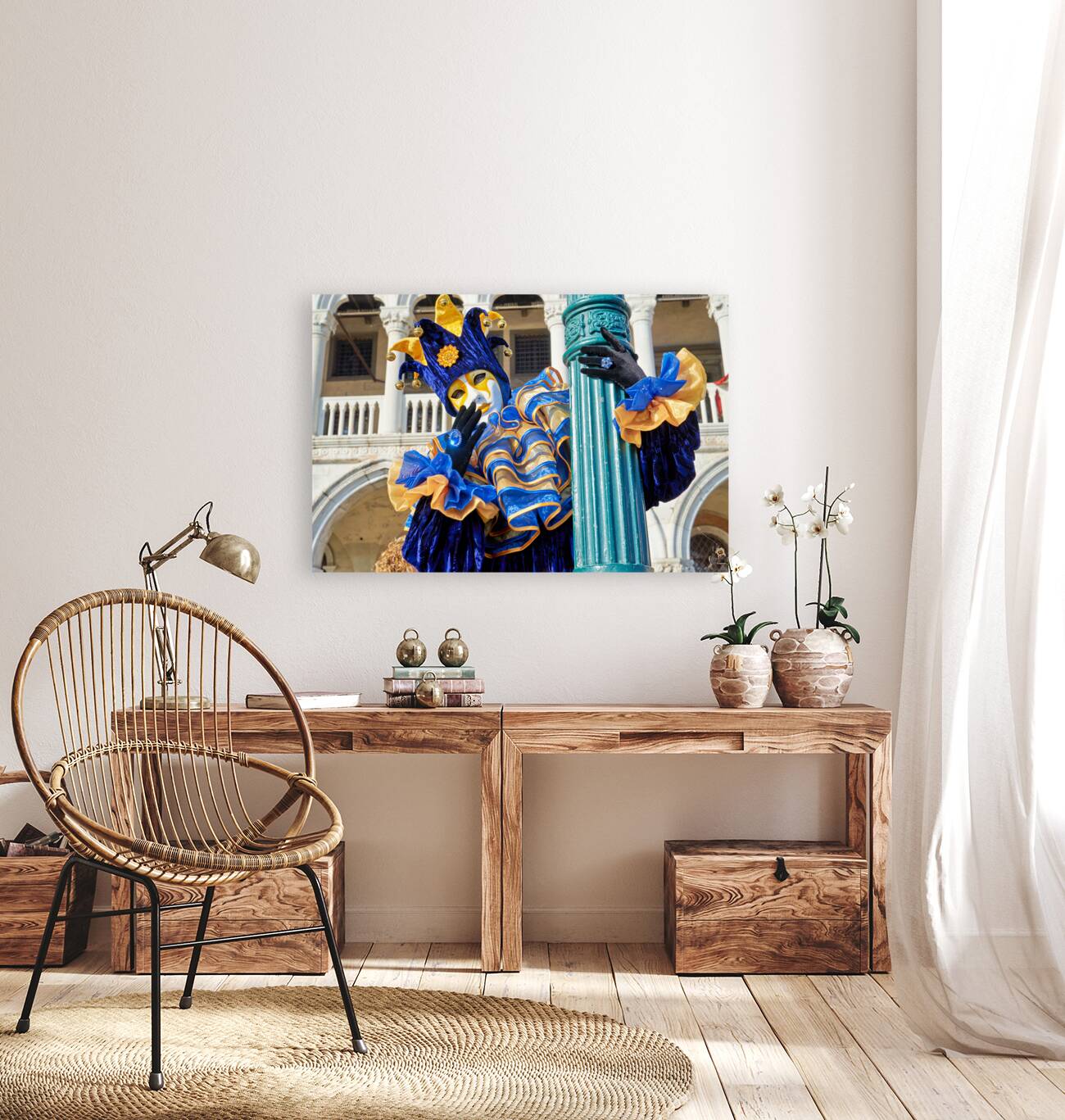 Venice Italy. The Carnival Reproduction