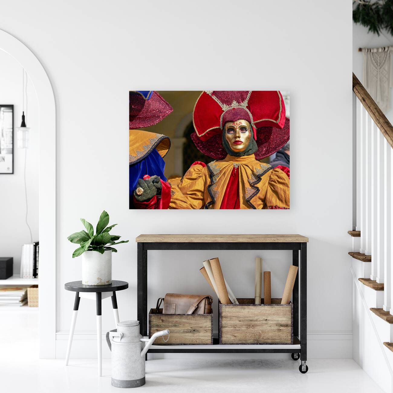 Venice Italy. The Carnival Reproduction