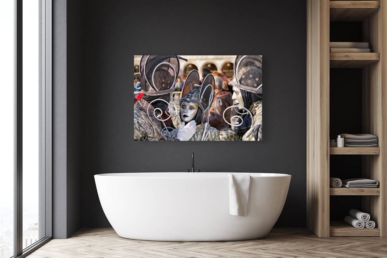 Venice Italy. The Carnival Reproduction