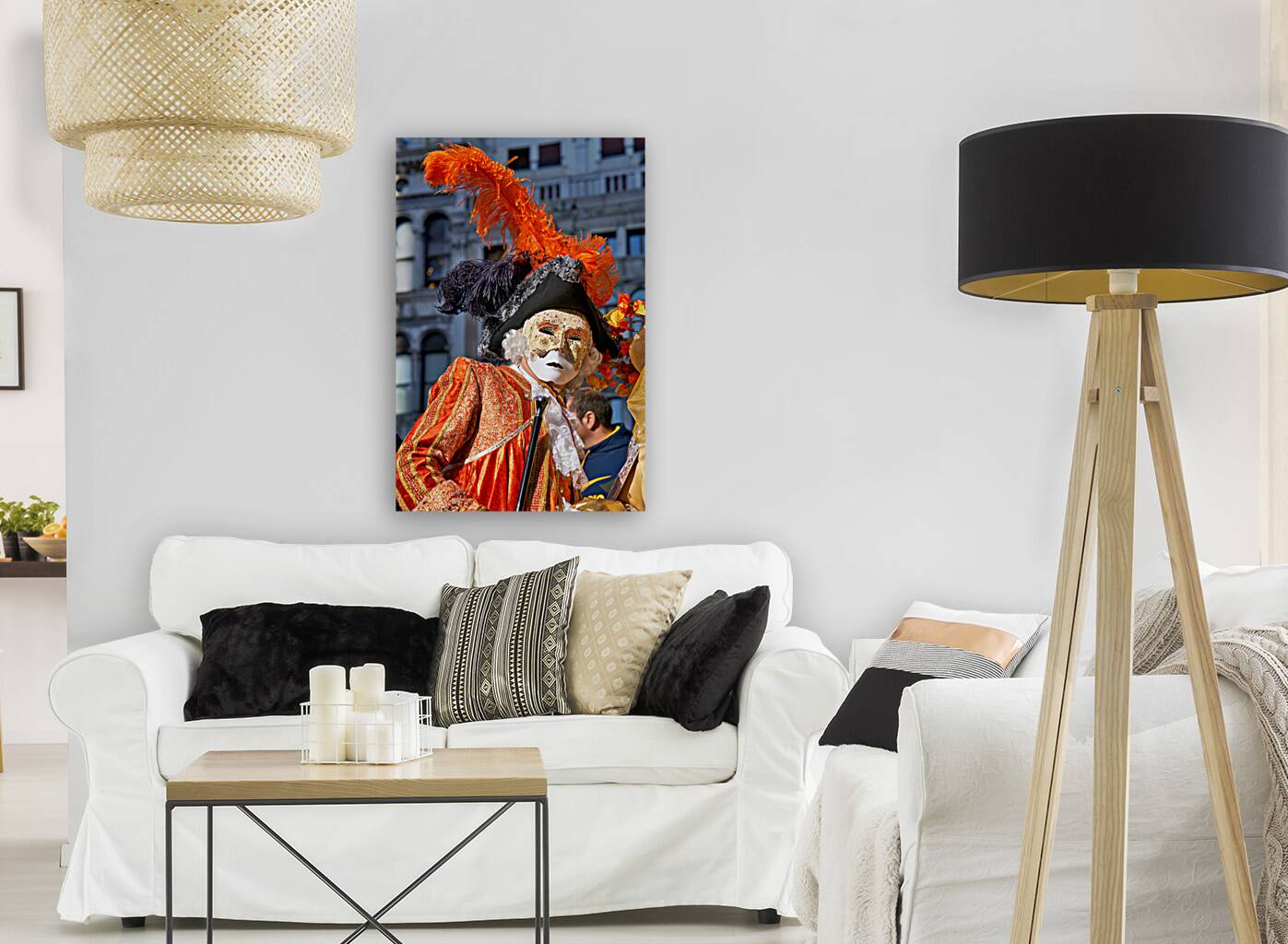 Venice Italy. The Carnival Reproduction