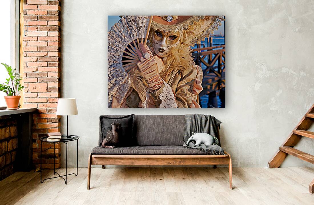 Venice Italy. The Carnival Reproduction