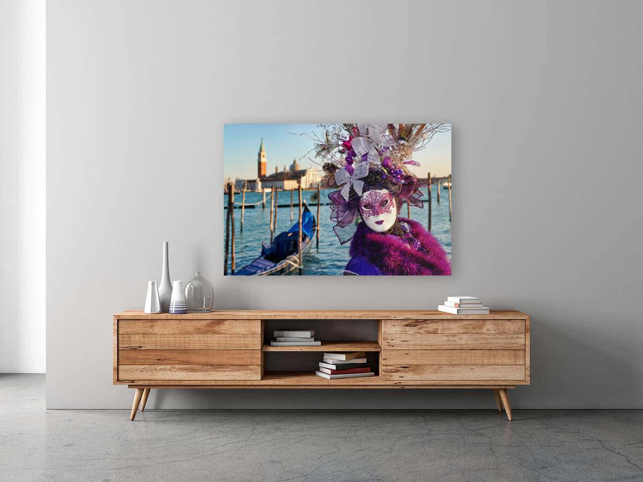 Venice Italy. The Carnival Reproduction