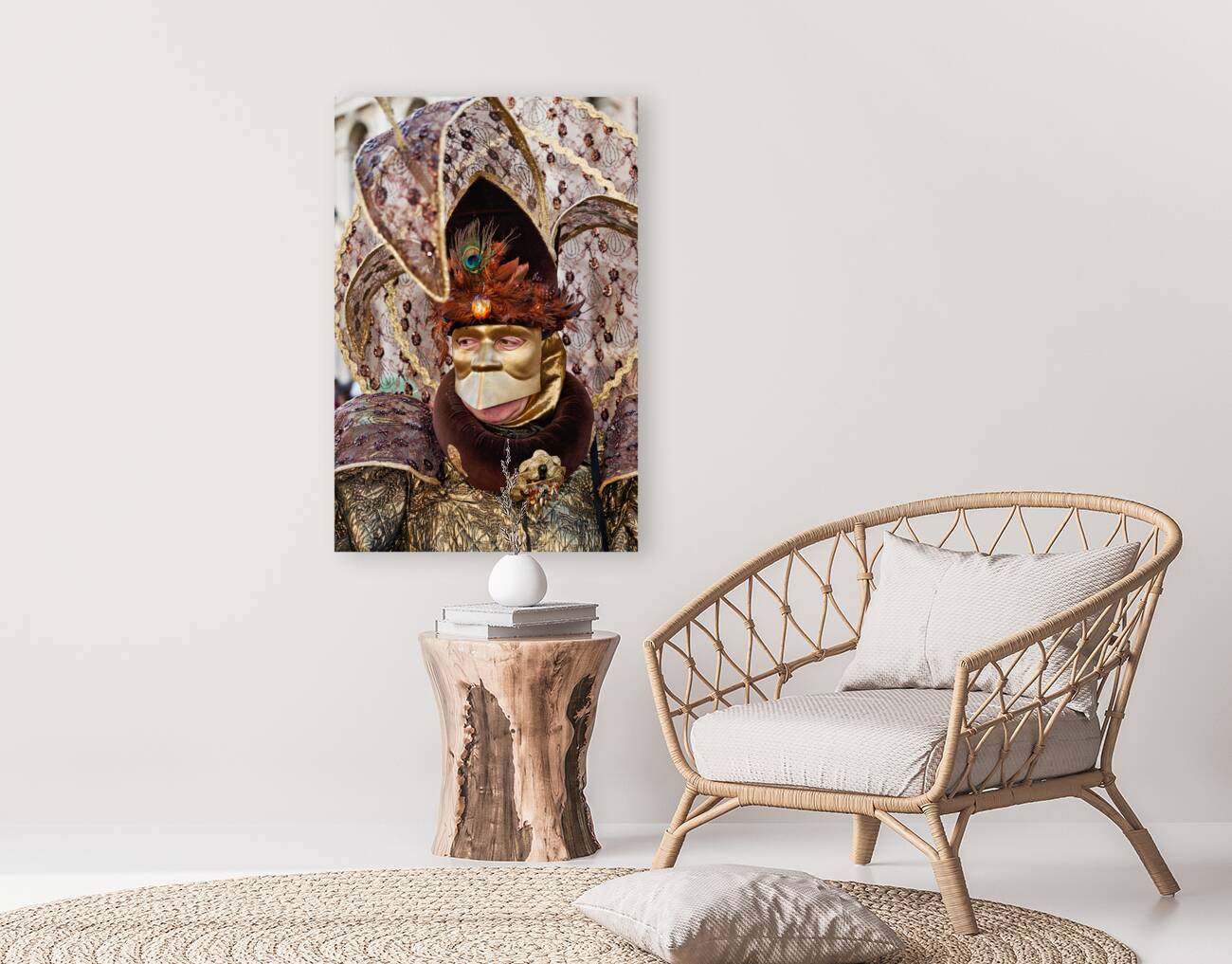 Venice Italy. The Carnival Reproduction