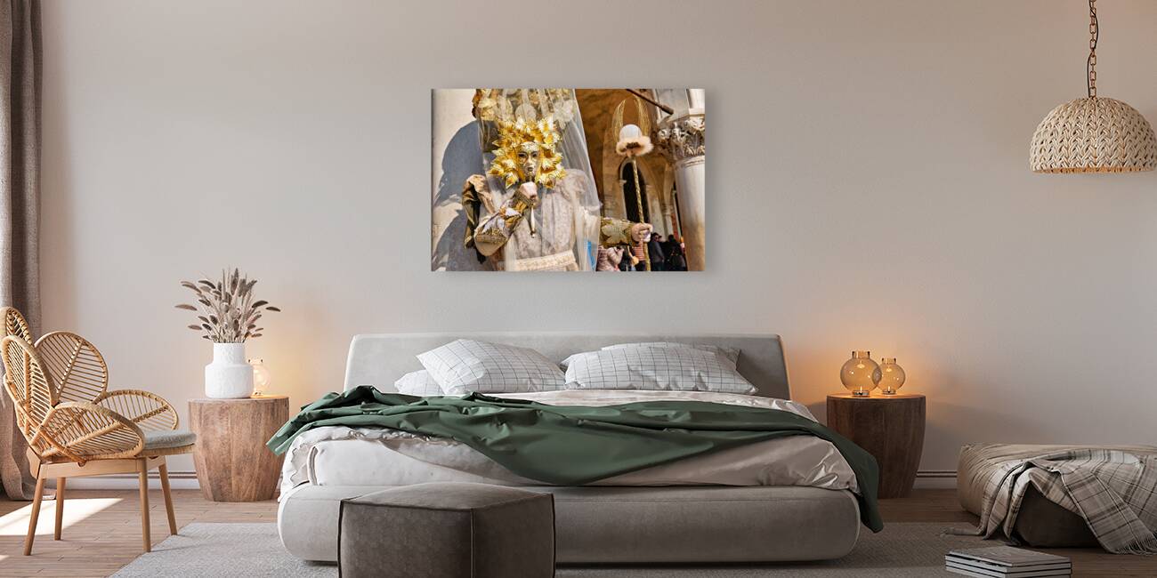 Venice Italy. The Carnival Reproduction