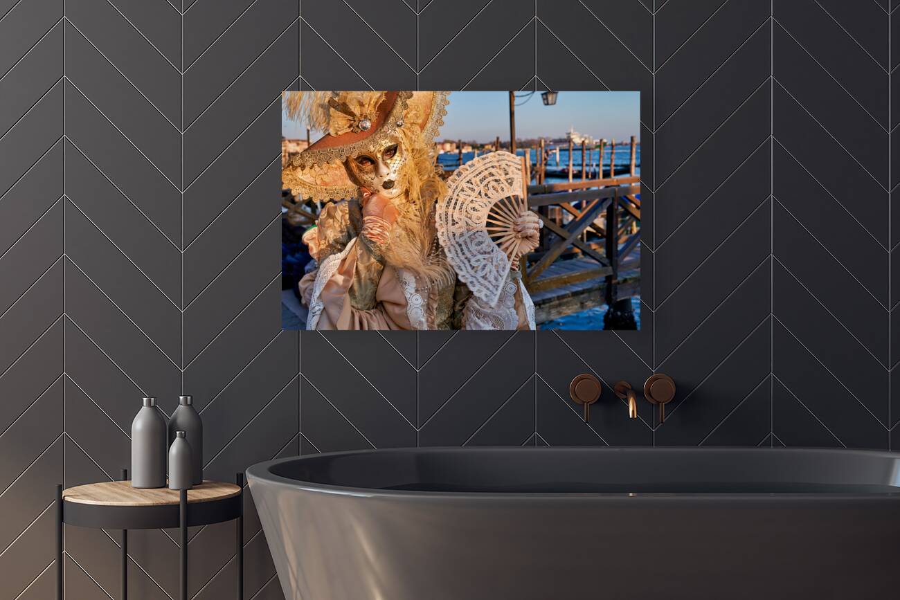 Venice Italy. The Carnival Reproduction