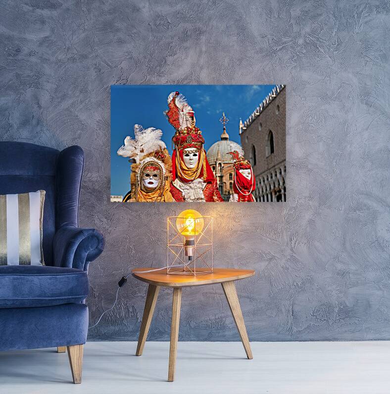 Venice Italy. The Carnival Reproduction