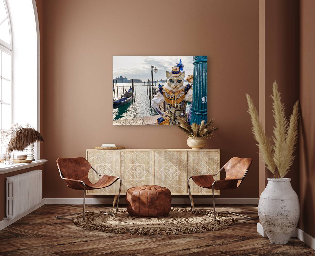 Venice Italy. The Carnival Reproduction