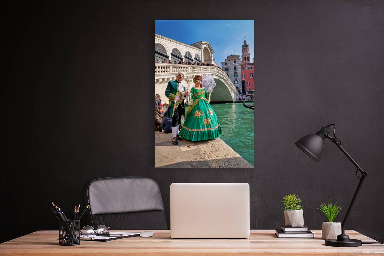 Venice Italy. The Carnival Reproduction