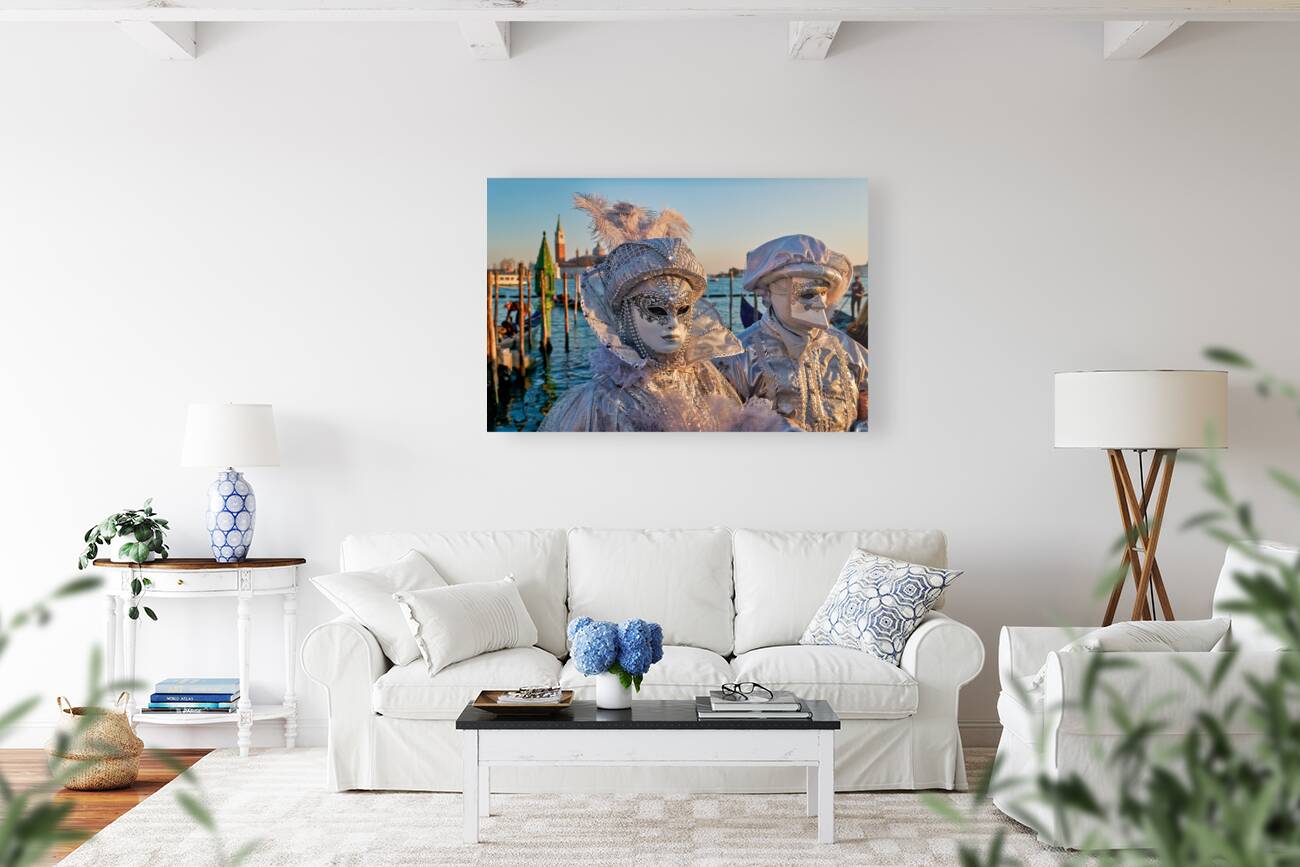 Venice Italy. The Carnival Reproduction