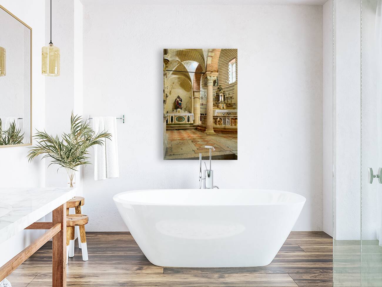 Verona Veneto Italy. San Lorenzo Basilica Reproduction