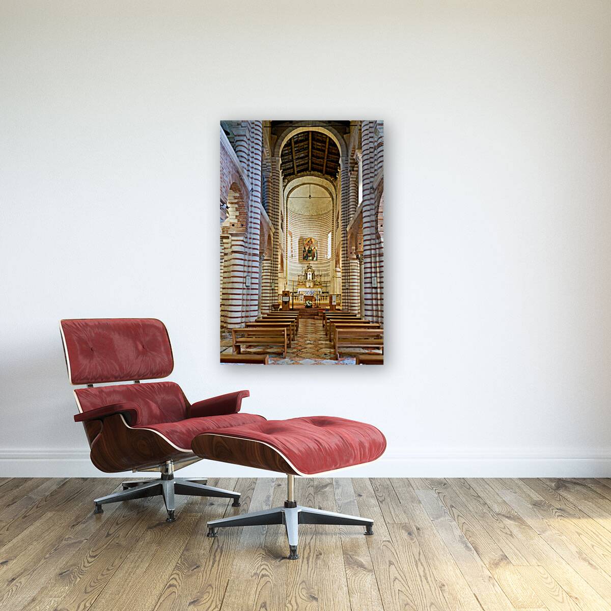 Verona Veneto Italy. San Lorenzo Basilica Reproduction