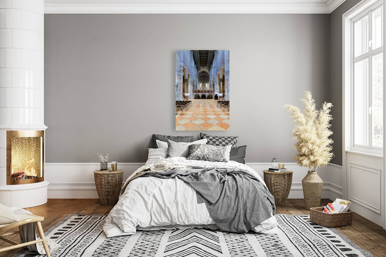 Verona Veneto Italy. The Basilica of San Zeno Reproduction