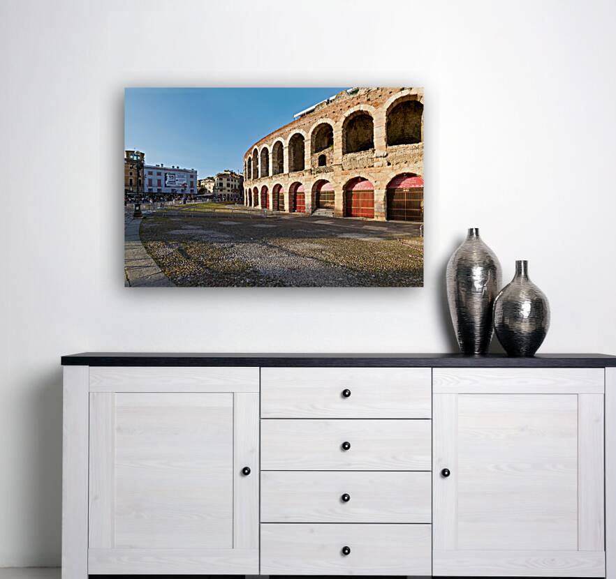 Verona Veneto Italy. The Verona Arena - Roman Amphitheatre Reproduction