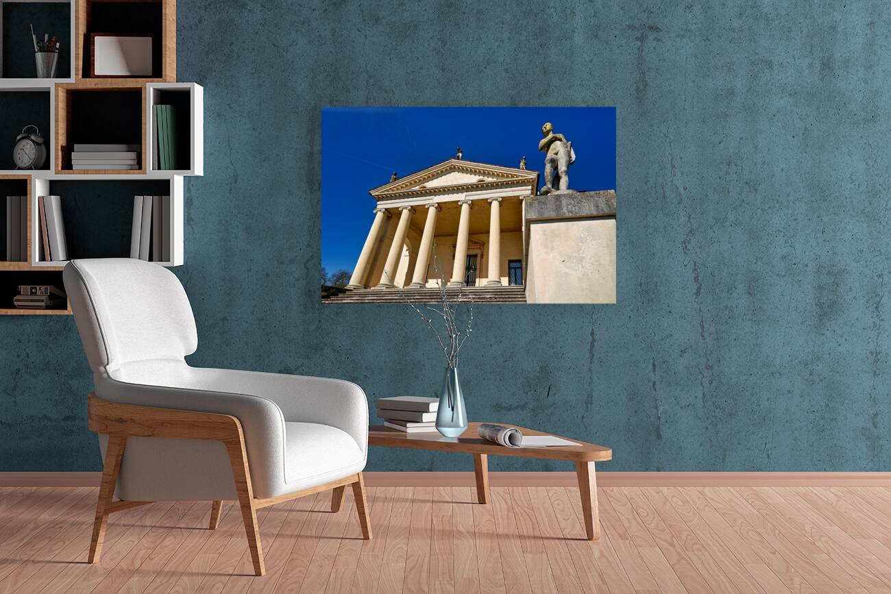 Vicenza Veneto Italy. Villa La Rotonda designed by Andrea Palladio. Reproduction