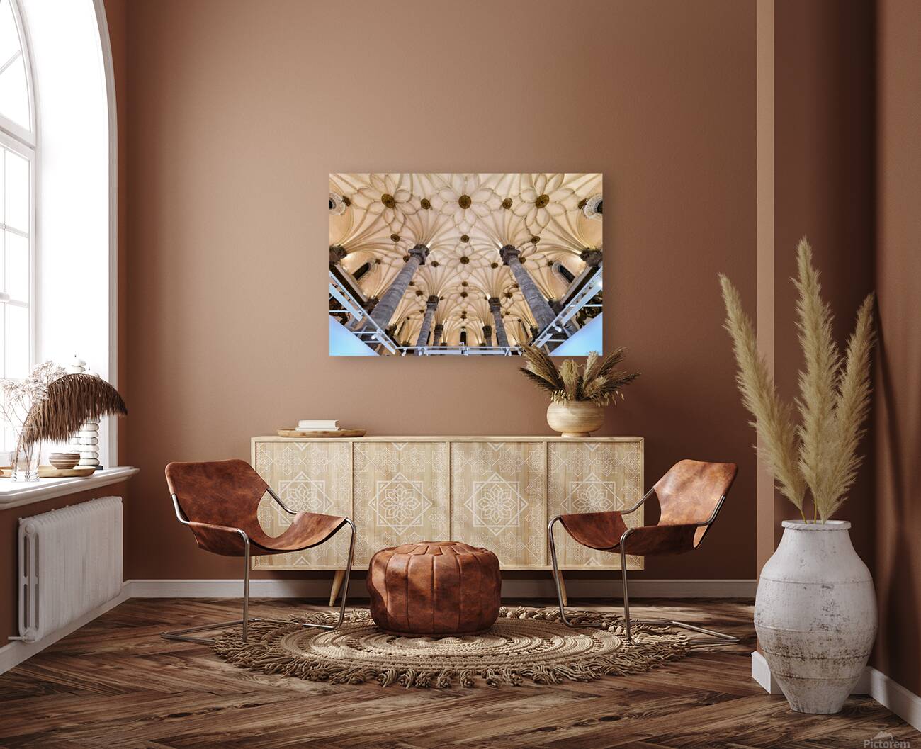 Zaragoza. Saragossa. Aragon. Spain. Sala de Exposiciones La Lonja Reproduction