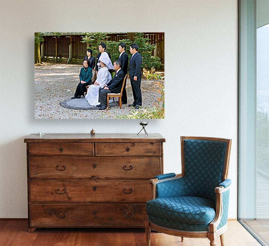 Traditional wedding ceremony at Meiji Jingu Shinto shrine in Tok Reproduction