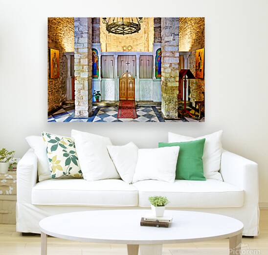 Visit to agios eleftherios orthodox church in athens greece Reproduction