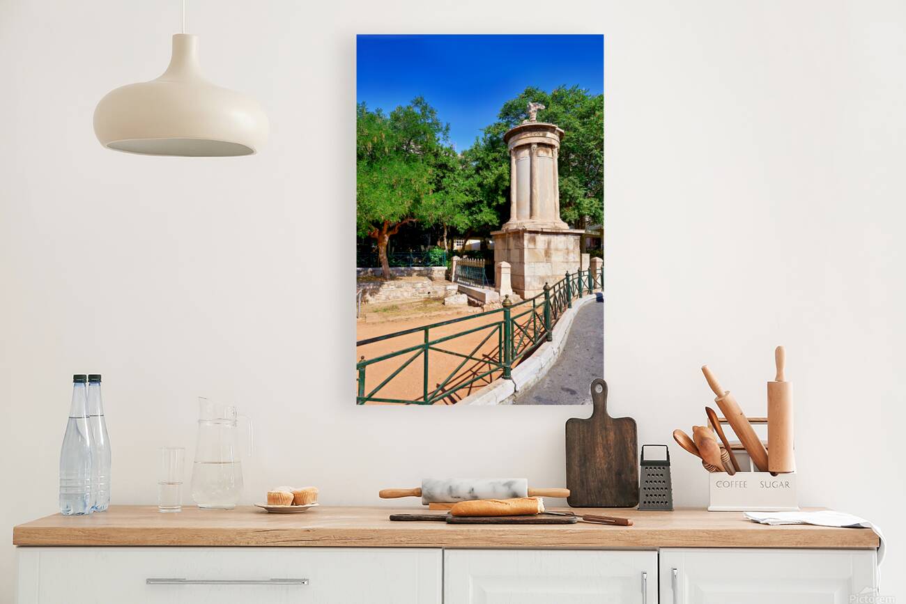 Choragic monument of lysicrates in athens greece Reproduction