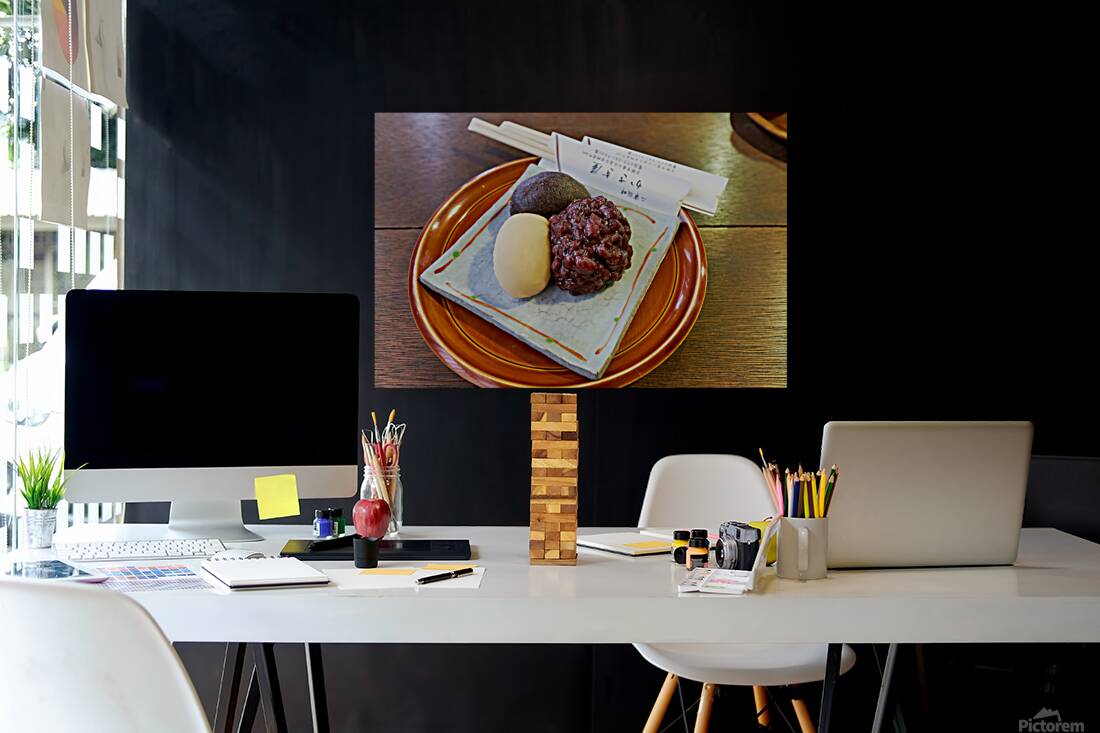 Savoring sweets and green tea in Kyotos Higashiyama Reproduction