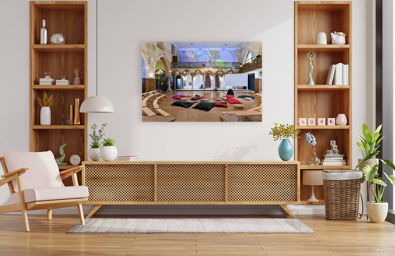 Community event at Saint Pierre le Vieux in Strasbourg Reproduction