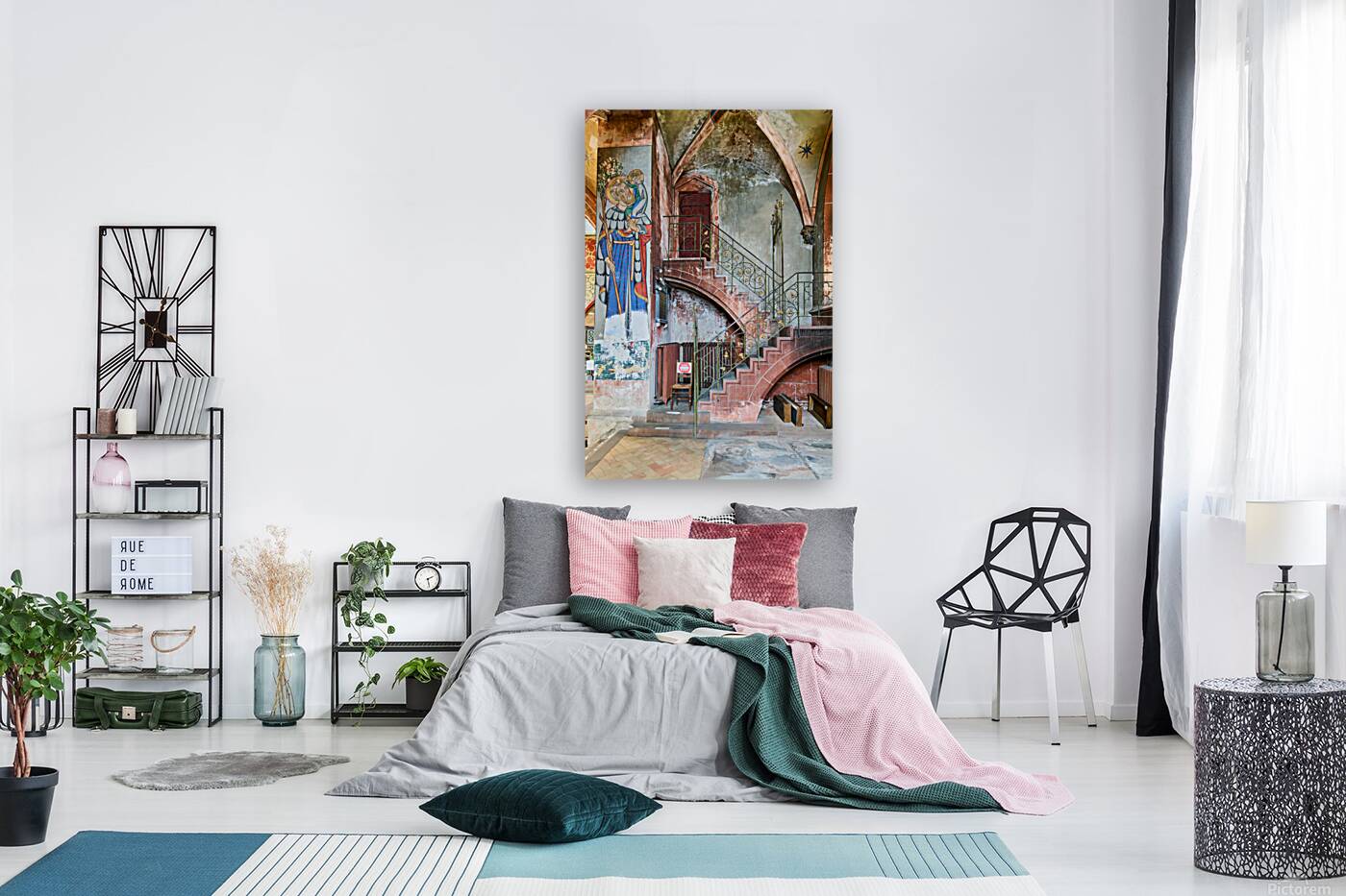 Exploring Saint Pierre le Jeune church in Strasbourg Alsace Reproduction