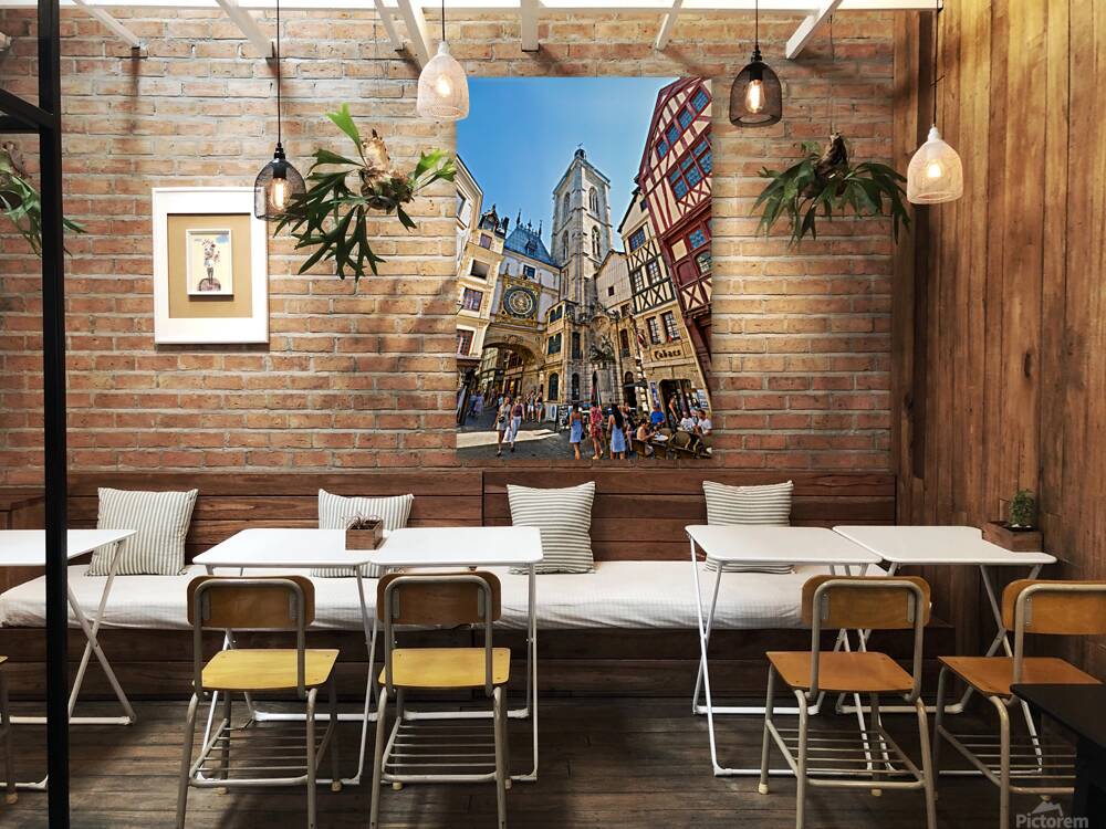 Explore rouen and the great clock of normandy Reproduction