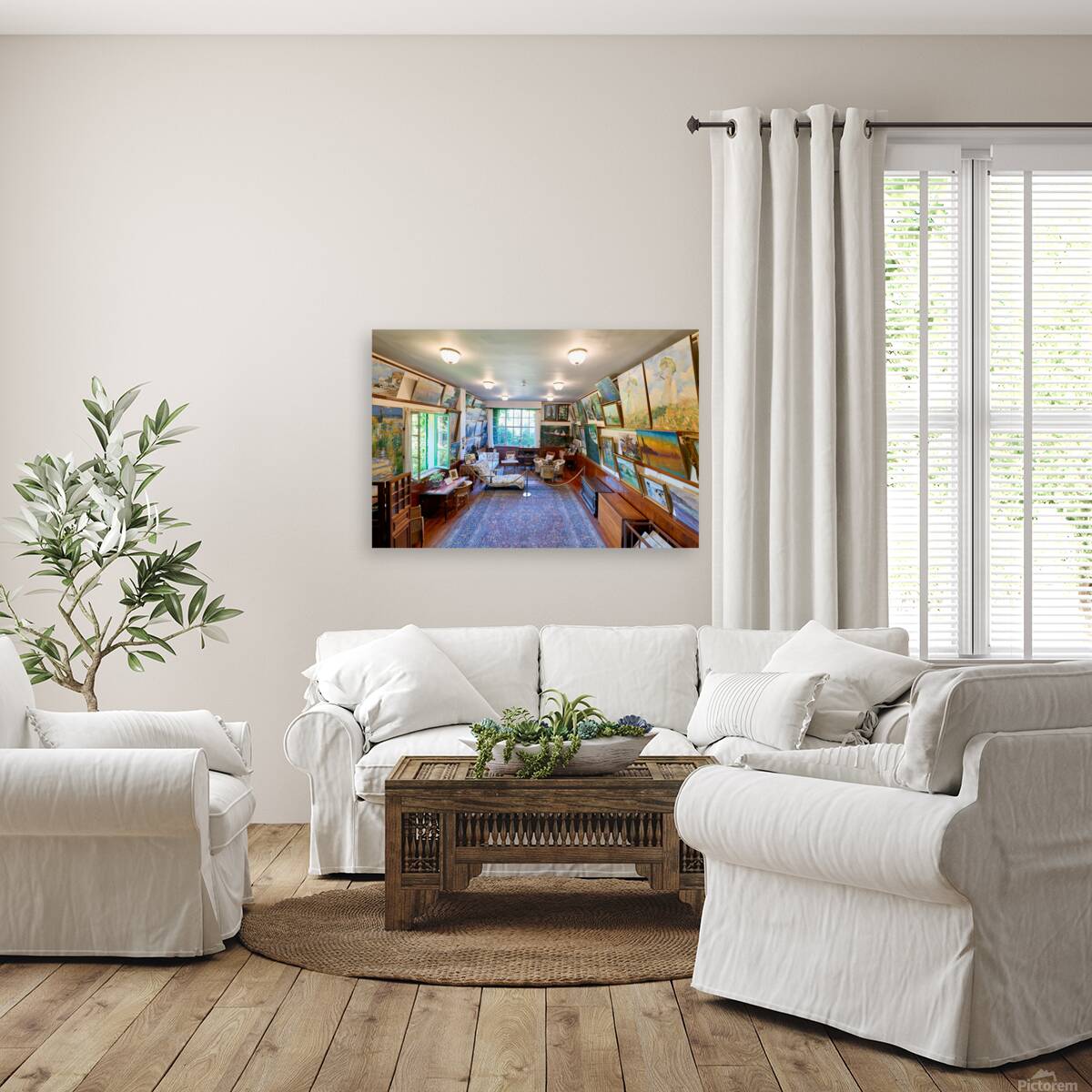 Visit to Monets house in Giverny Normandy France tells a unique Reproduction