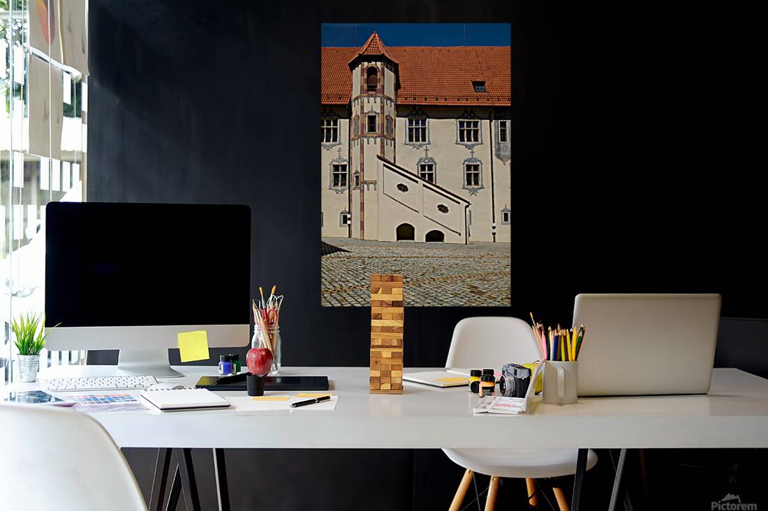 Visit Fussen and explore the High Castle along the Romantic Road Reproduction