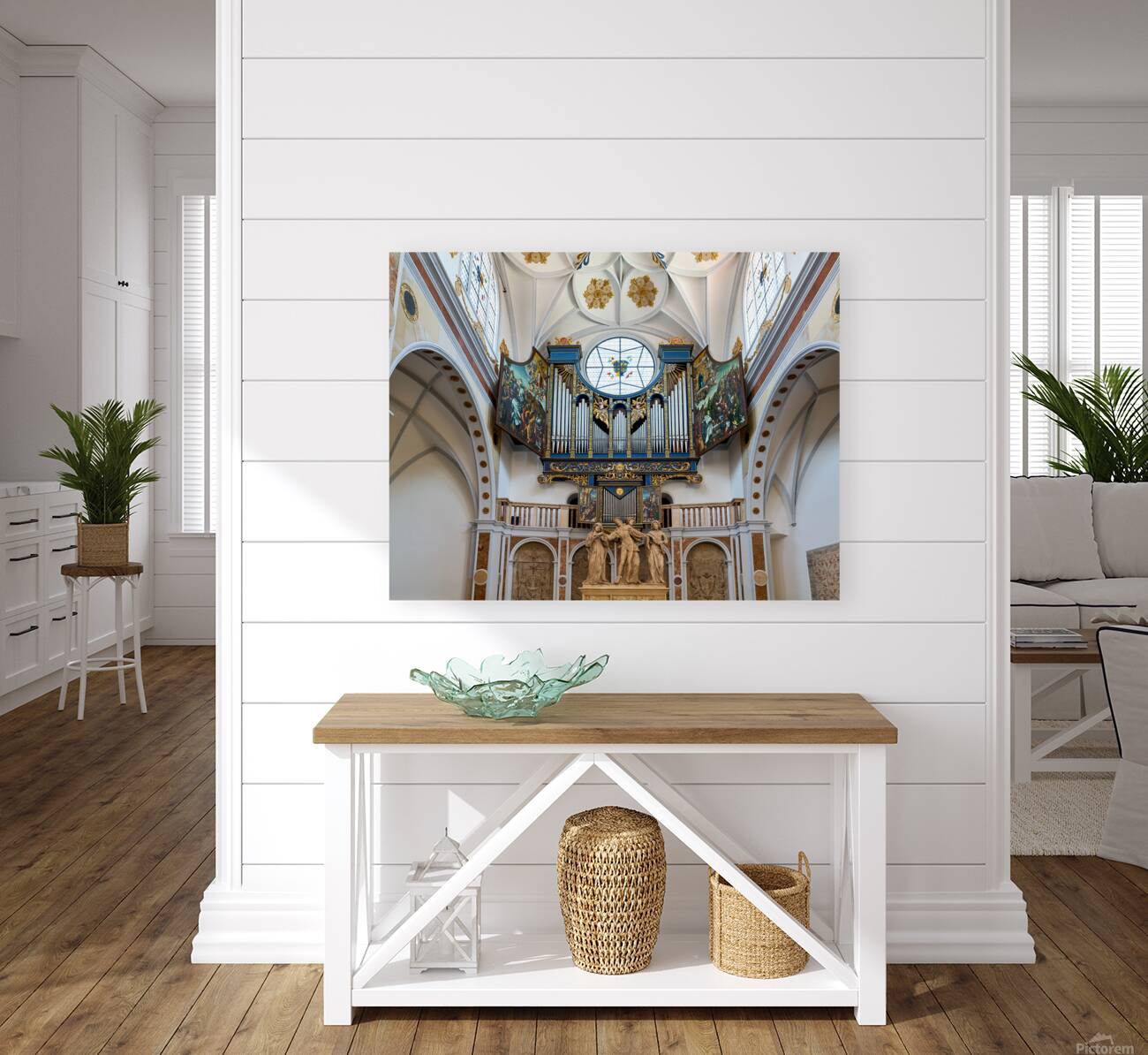 Visit St. Annes Church in Augsburg along the Romantic Road in B Reproduction