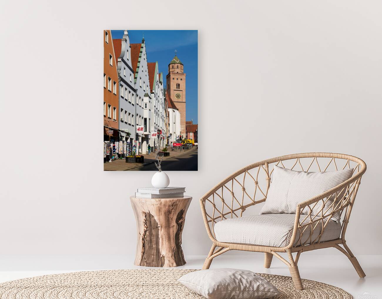 Exploring donauworth on the romantic road in bavaria germany Reproduction