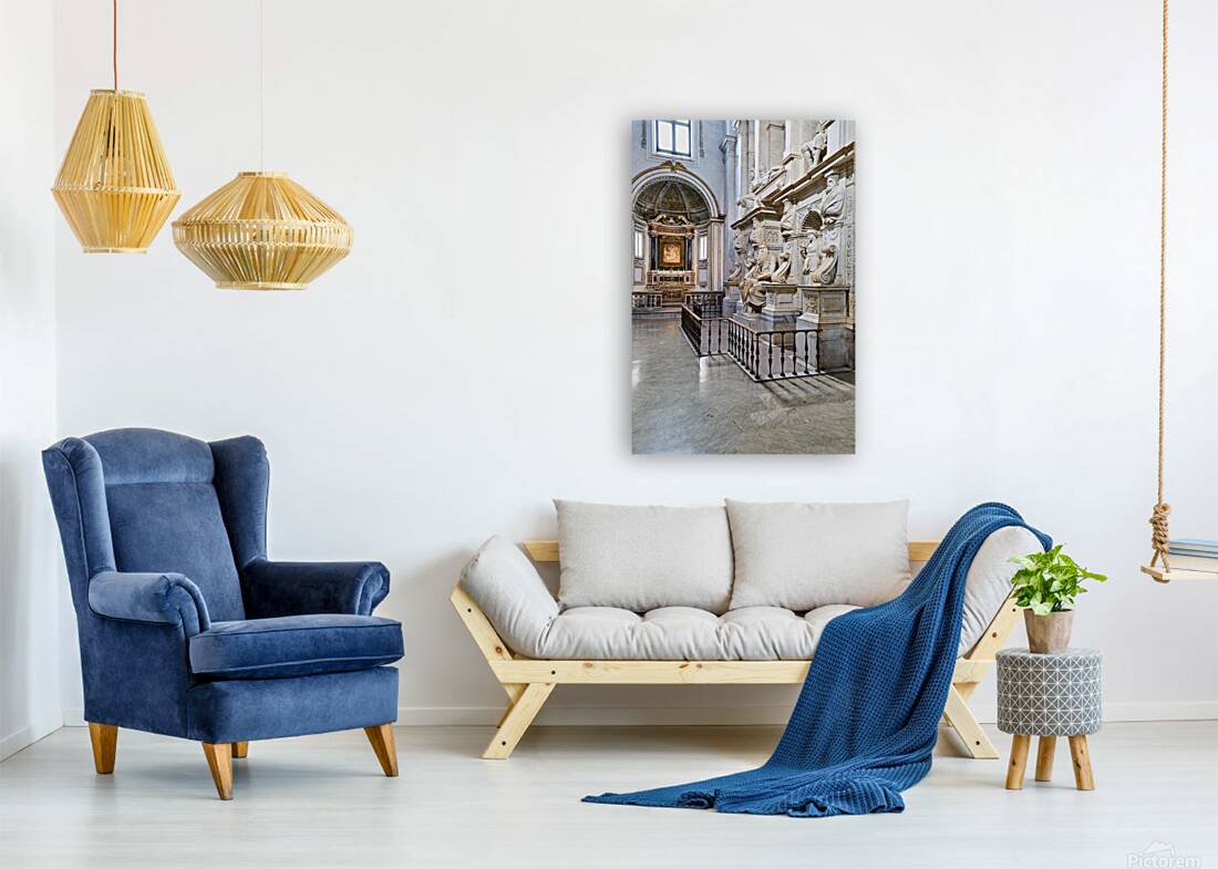 Moses sculpture by Michelangelo in San Pietro in Vincoli Rome Reproduction