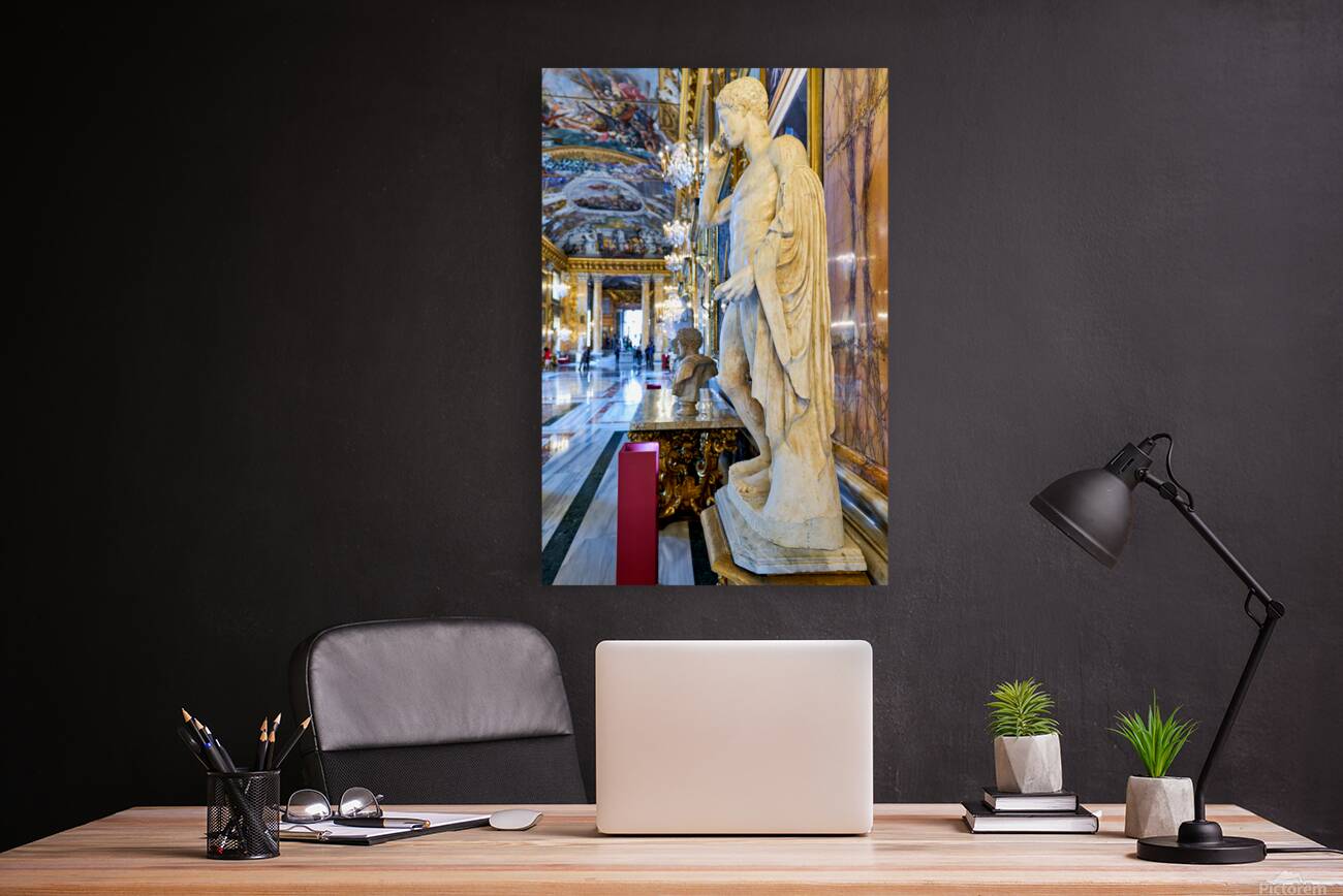Visit Colonna Art Gallery located in Palazzo Colonna in Rome Reproduction