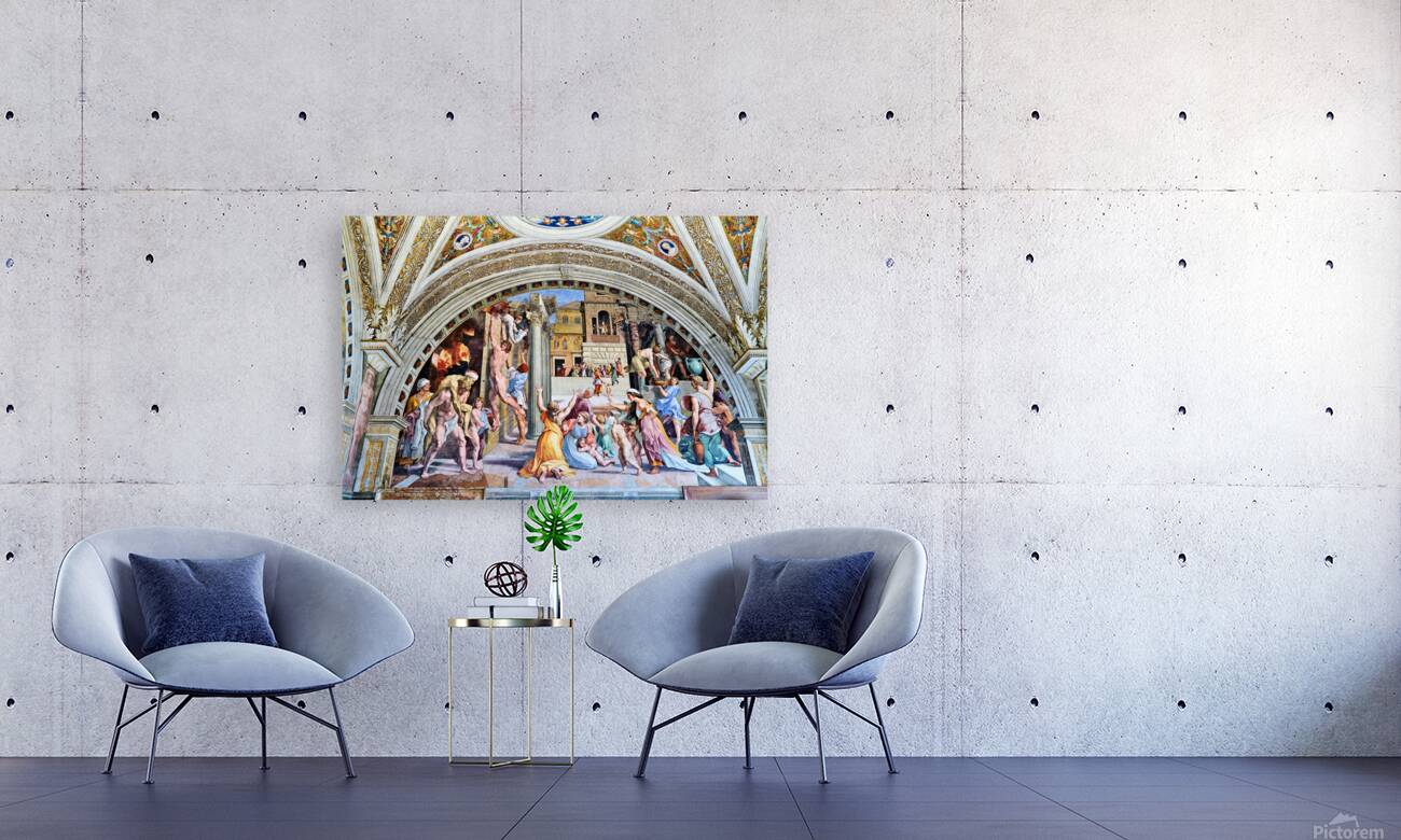 Exploring the raphael rooms at vatican museums in rome Reproduction