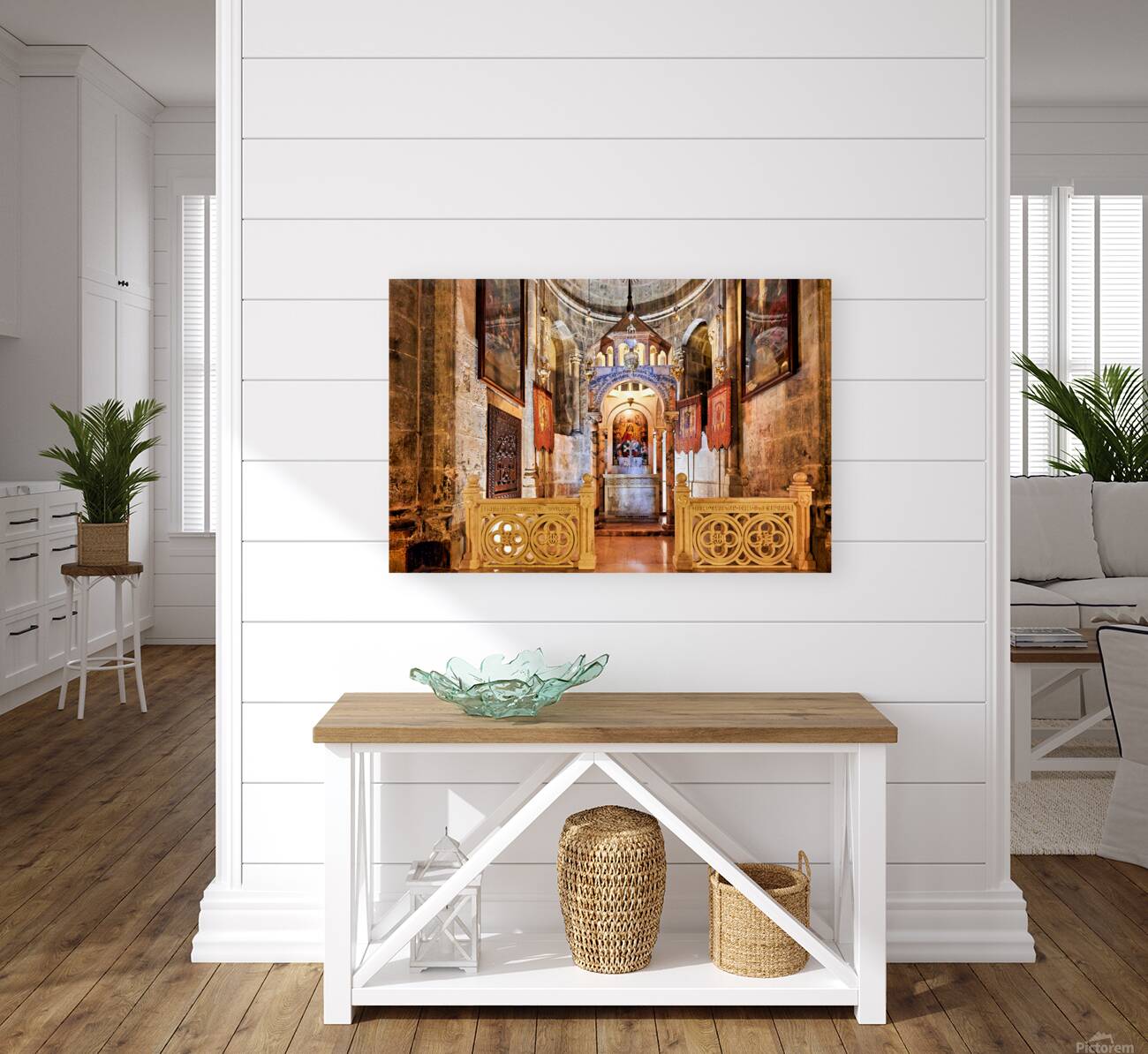 Visit to the church of the Holy Sepulchre in Jerusalem Israel Reproduction