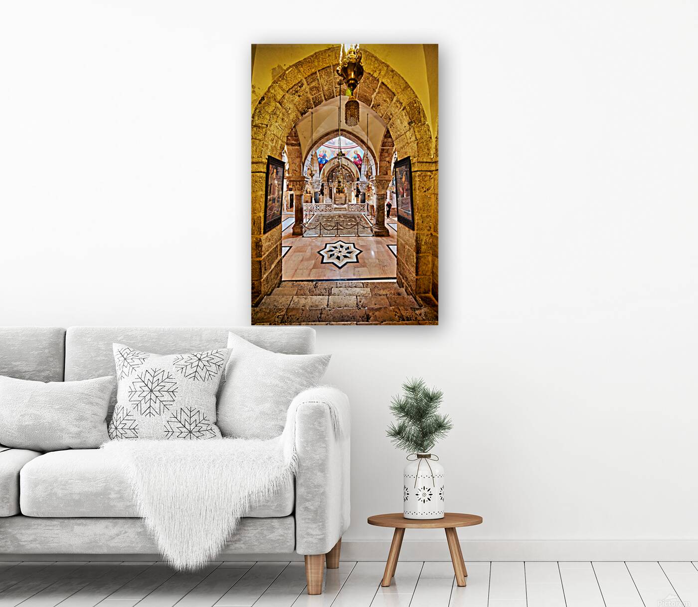 Exploring the church of the Holy Sepulchre in Jerusalem Israel Reproduction