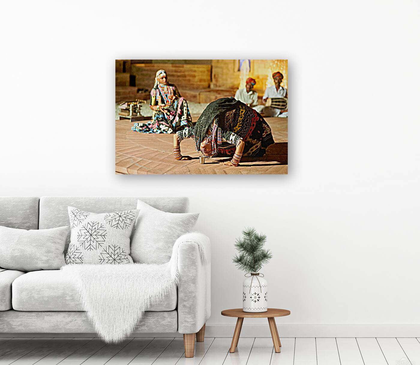 Traditional dance performance in Khimsar Rajasthan Reproduction