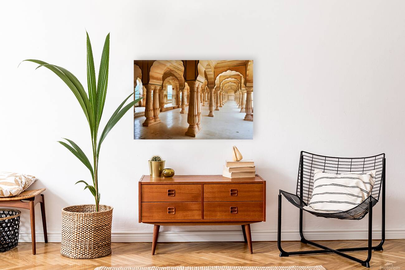 Exploring the architecture of Amber Palace in Rajasthan India Reproduction