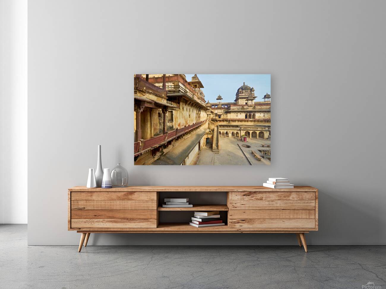 Exploring the fort complex in orchha madhya pradesh india Reproduction