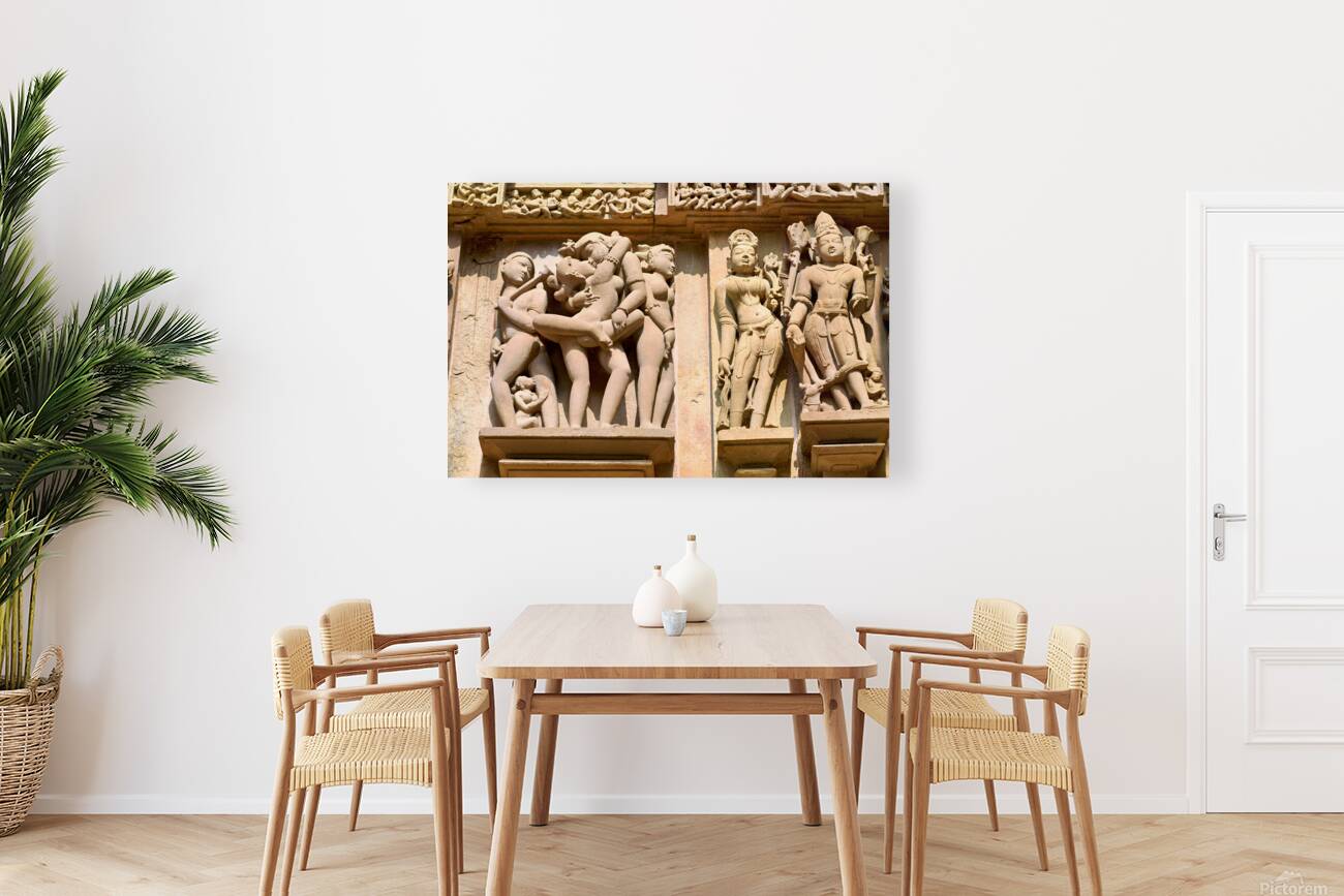 Khajuraho temples: Madhya Pradeshs erotic sculptures Reproduction