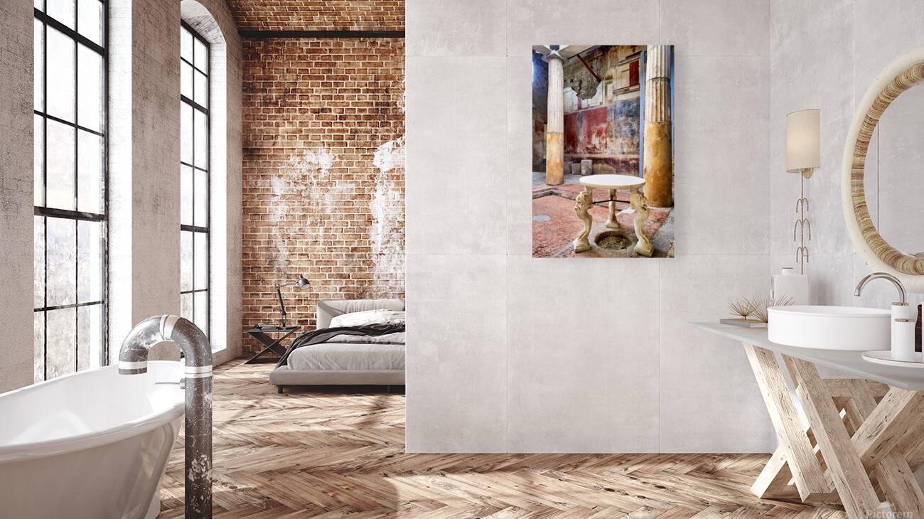 Explore ancient Roman life in Pompeii ruins of Naples Campania I Reproduction