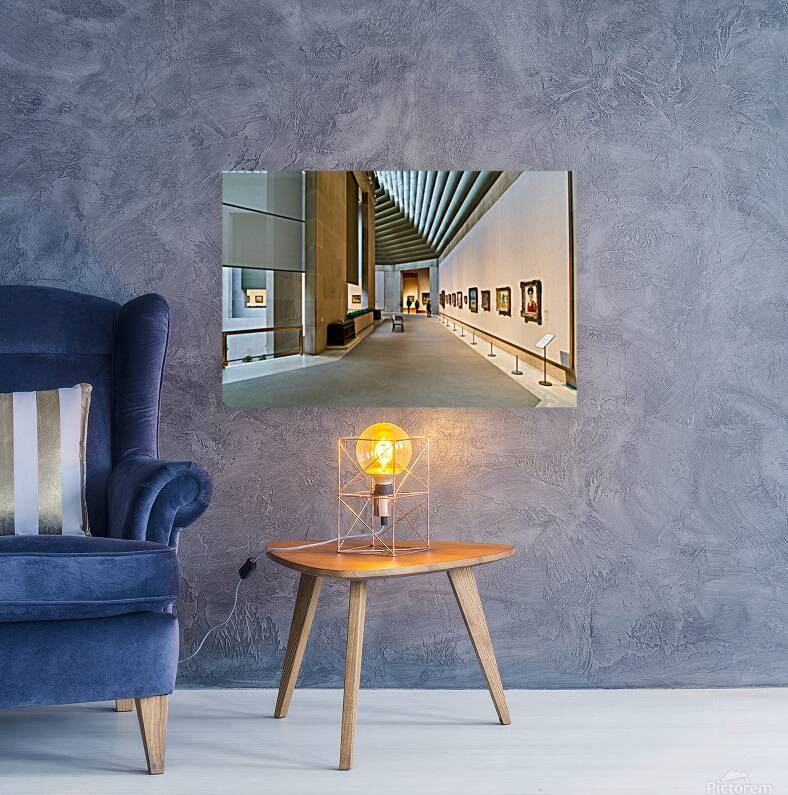 Visitors explore the Robert Lehman Collection at Metropolitan Mu Reproduction