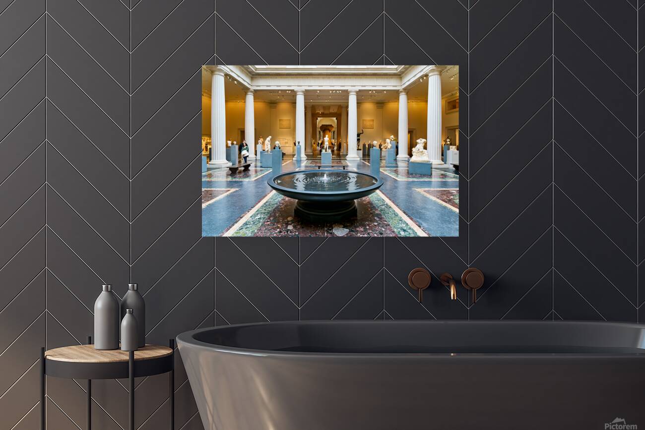 Visitors explore Greek and Roman art at the Metropolitan Museum  Reproduction