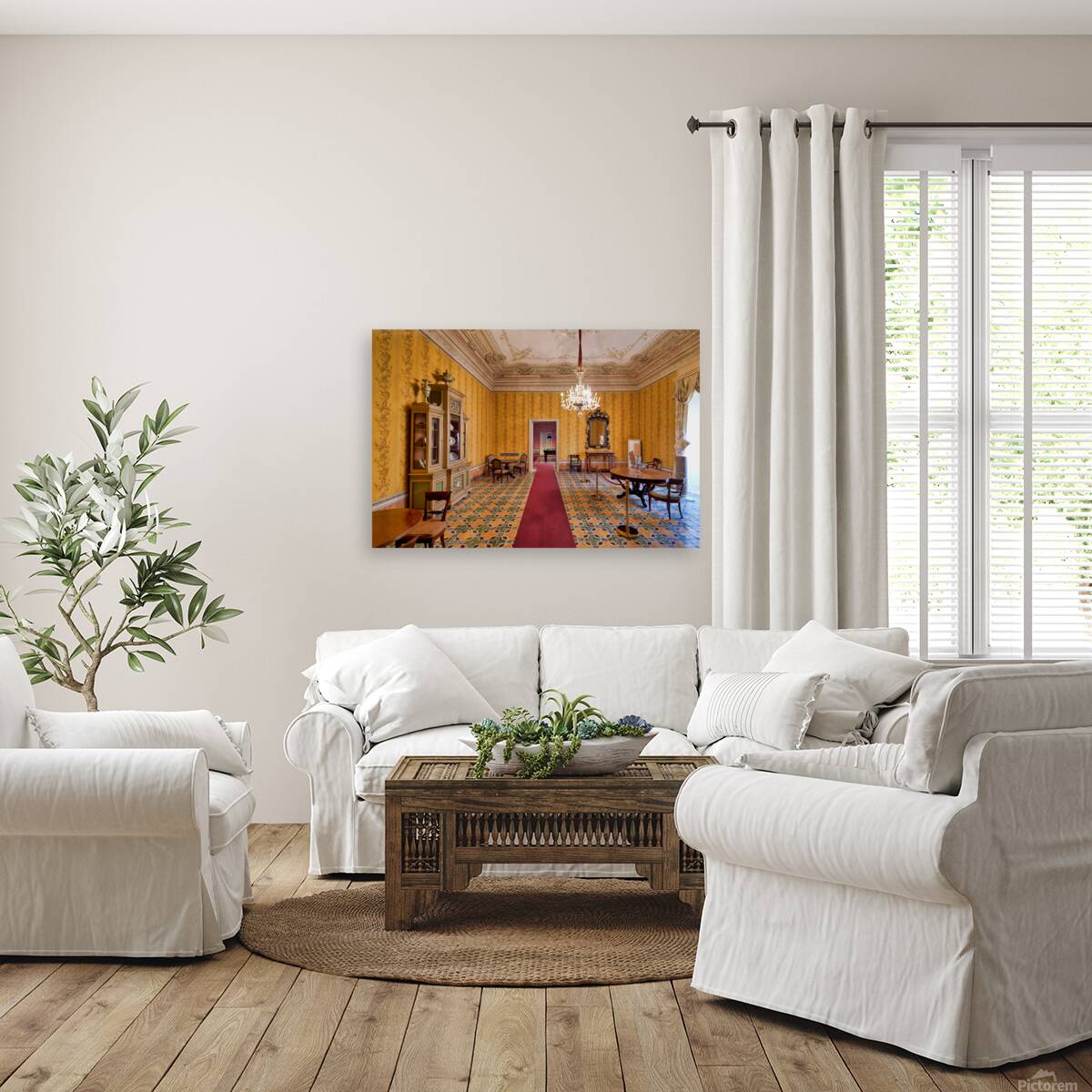 Visit to the palazzo nicolaci palace in noto sicily italy Reproduction