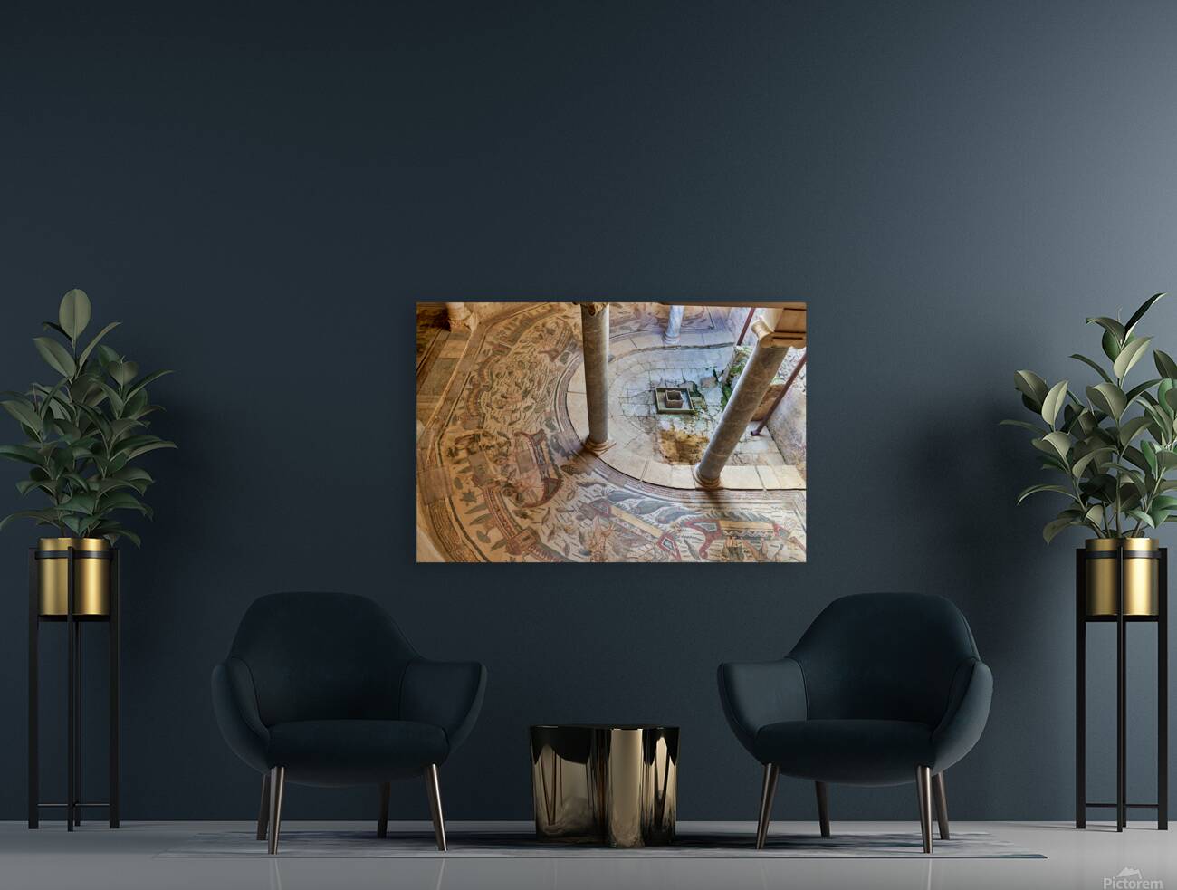 Exploring mosaics at Villa Romana del Casale in Sicily Reproduction