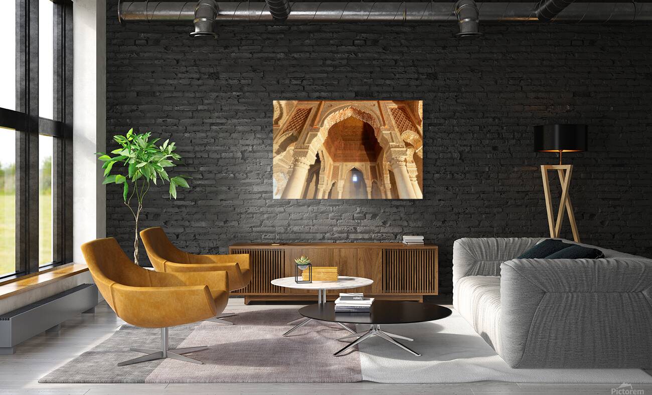 Exploring Saadian tombs in Marrakesh Morocco Reproduction