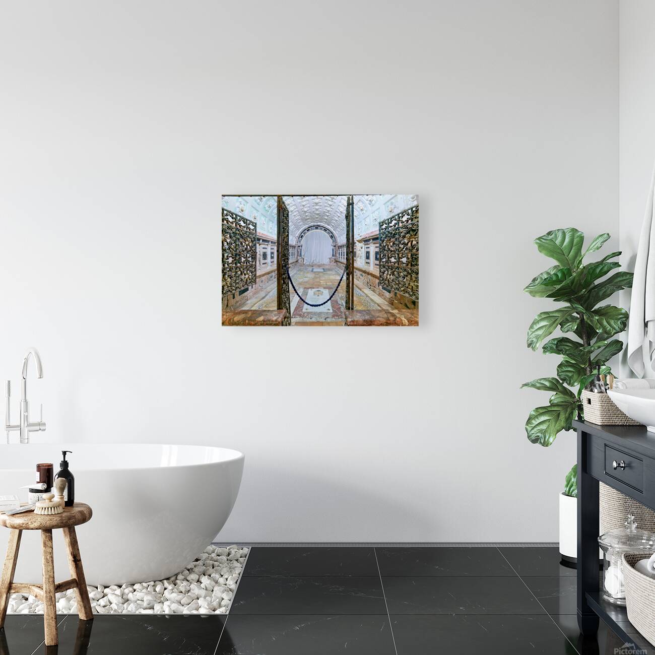 Exploring the crypt in the Norman Cathedral of Gerace Calabria I Reproduction