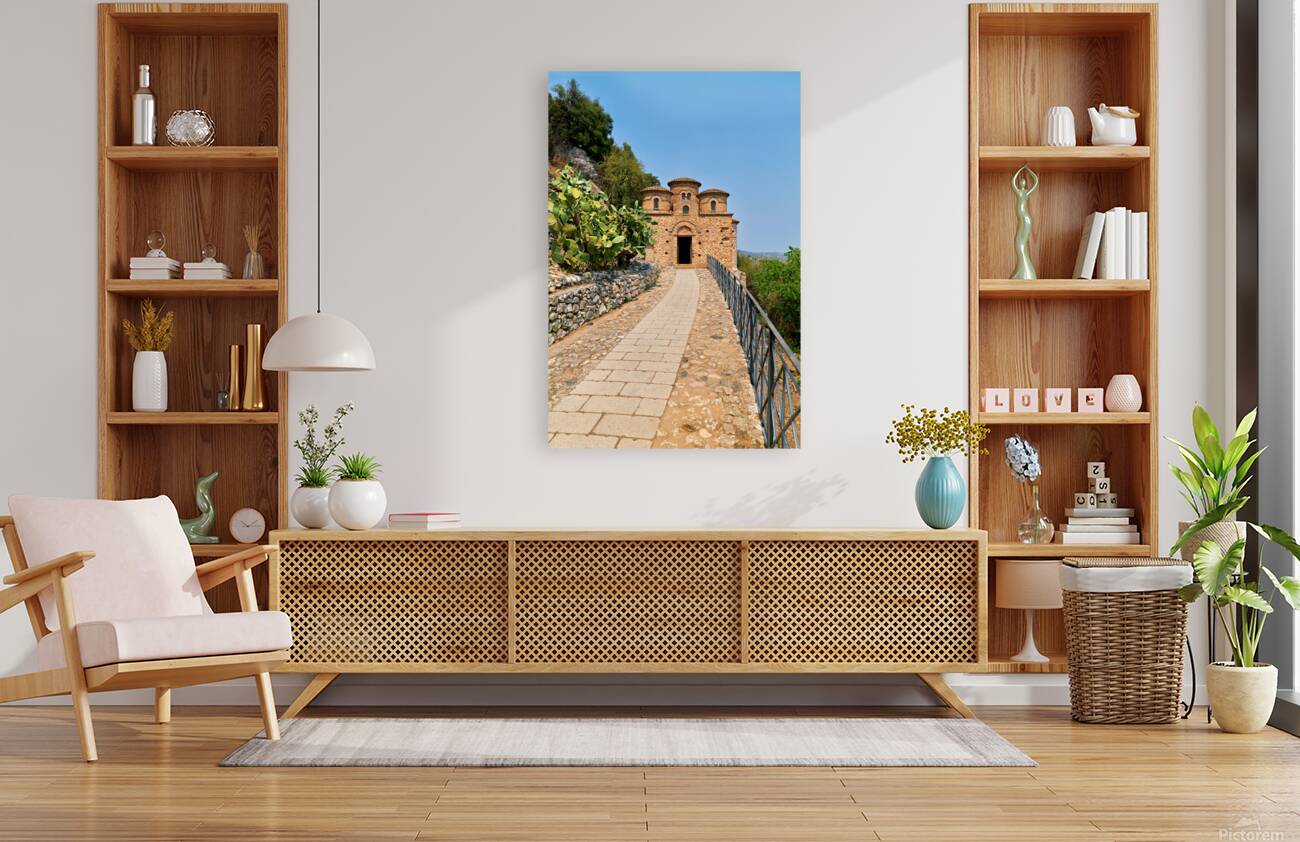Historic Byzantine church at Cattolica di Stilo in Calabria Ital Reproduction