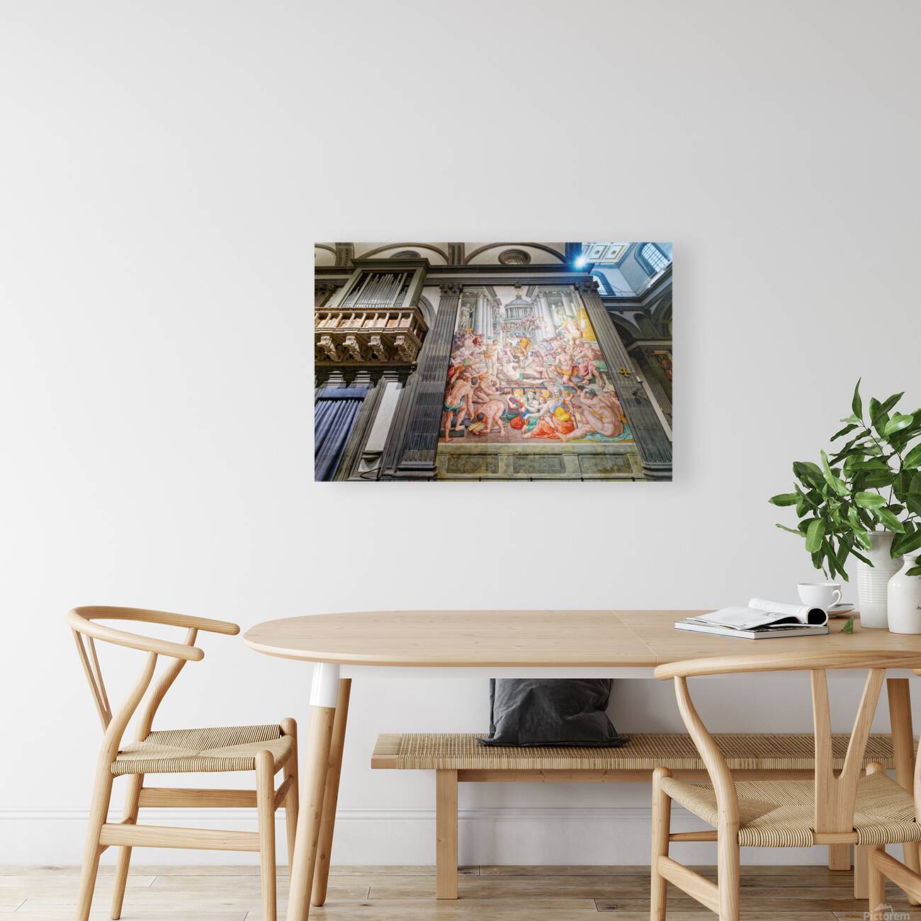 Martyrdom of St. Lawrence painting in Basilica of San Lorenzo Fl Reproduction