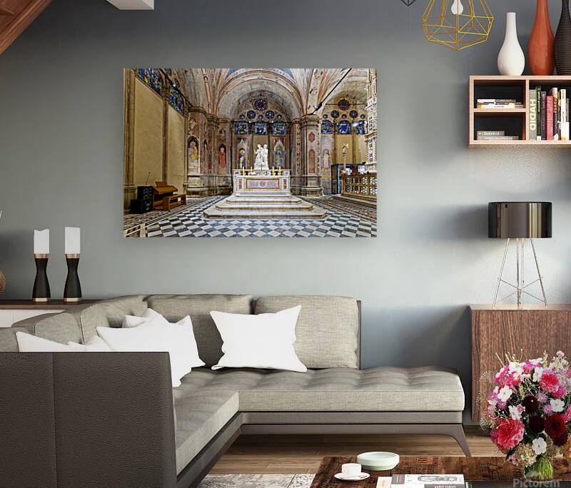 Exploring Orsanmichele church in Florence Tuscany Reproduction