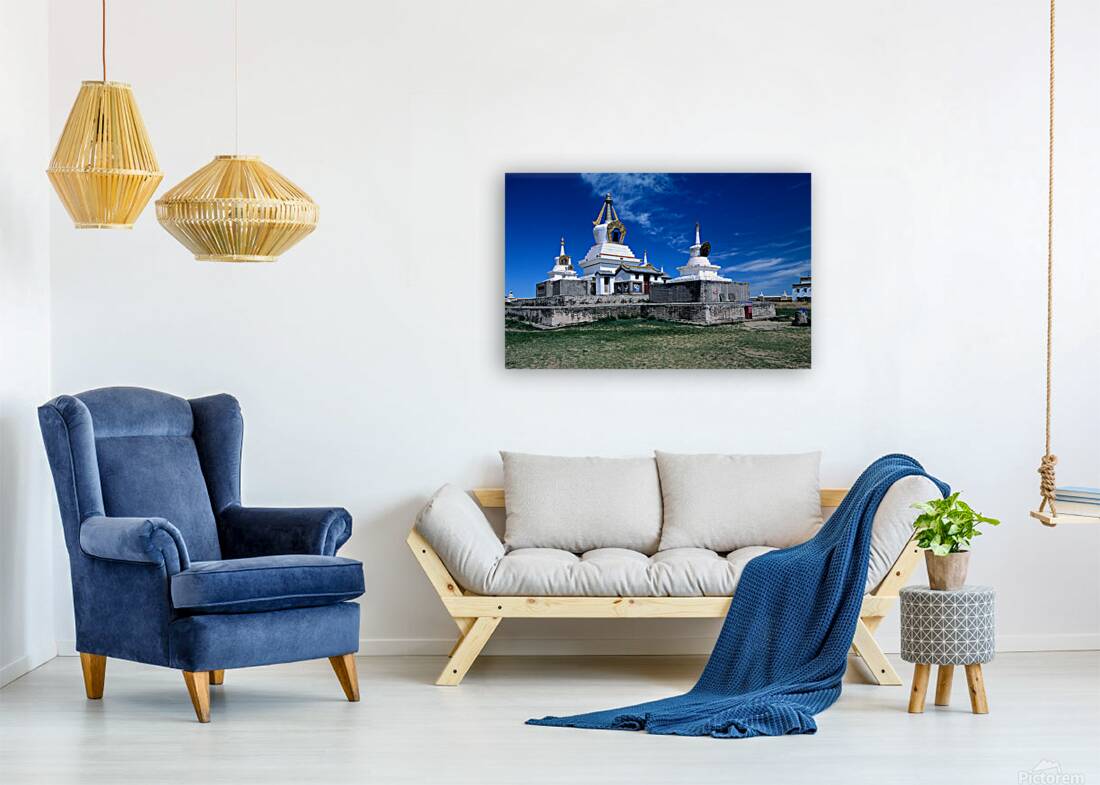 Ancient Erdene Zuu Monastery in Mongolia stands strong today Reproduction